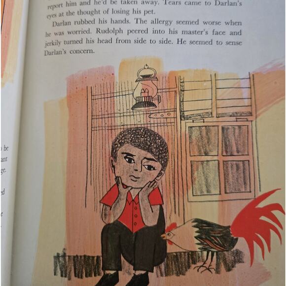 Rudolph the Rooster Berenice M Chappel Hardback Book Bethany Press 1969 - Picture 5 of 8